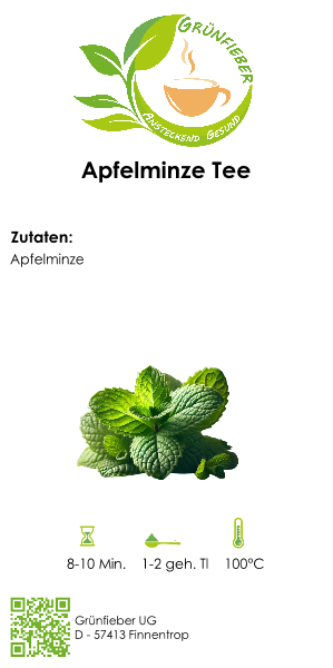 Apfelminze Tee