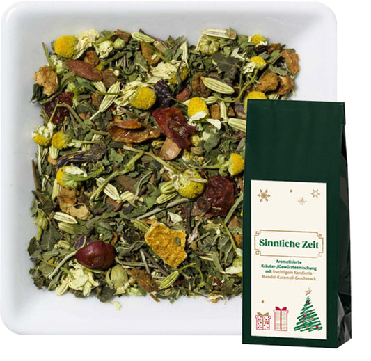 Sinnliche Zeit 75 g Aromatisierte Kräuter-/Gewürzteemischung -  B2B Angebot